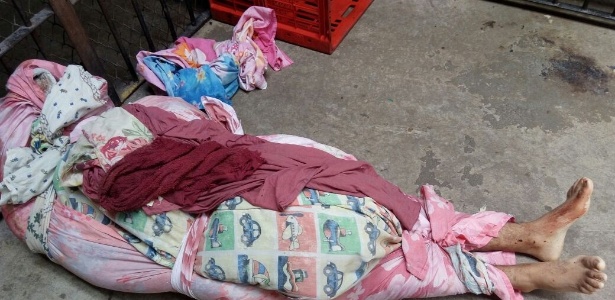 Um dos corpos encontrados em presídio de Maceió estava amarrado com lençóis - Sindicato dos Agentes Penitenciários/Divulgação