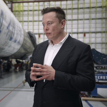 Empresário sul-africano Elon Musk, CEO da SpaceX, em cena do documentário "De volta ao espaço" - Cortesia Netflix