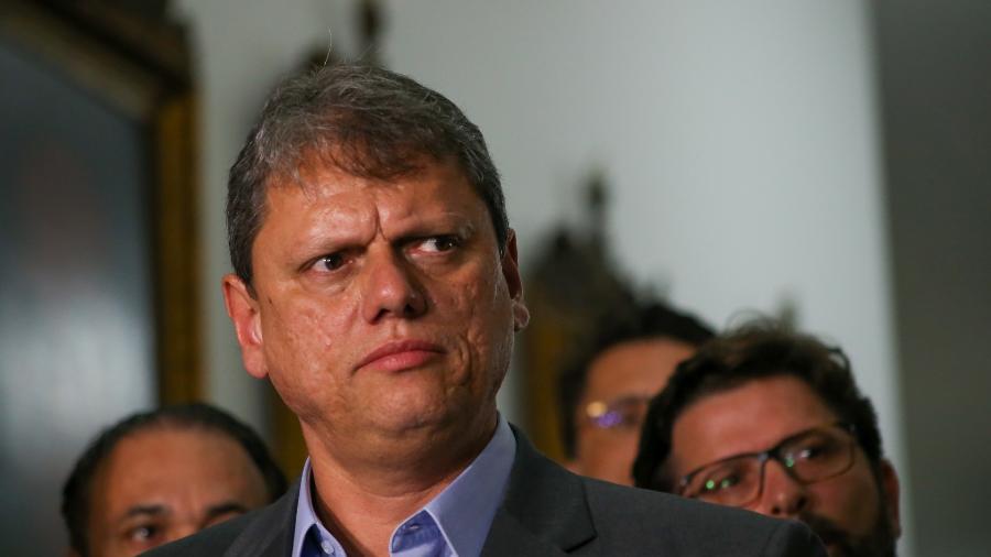 2.jan.2023 - O governador de São Paulo, Tarcísio de Freitas (Republicanos) - Governo de São Paulo