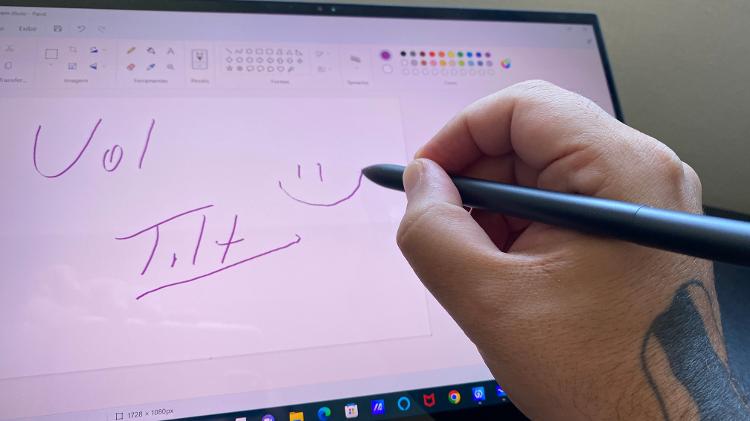 Asus Zenbook S 13 Flip vem com caneta para desenhar - Rodrigo Lara/Tilt - Rodrigo Lara/Tilt