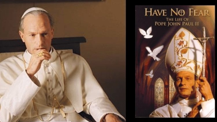 "Have no Fear" é uma das obras que contam a trajetória do papa João Paulo 2º "Have no Fear" é uma das obras que contam a trajetória do papa João Paulo 2º
