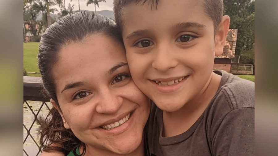 Leilana e Isaac; menino morreu aos 9 anos de idade Leilana e Isaac; menino morreu aos 9 anos de idade