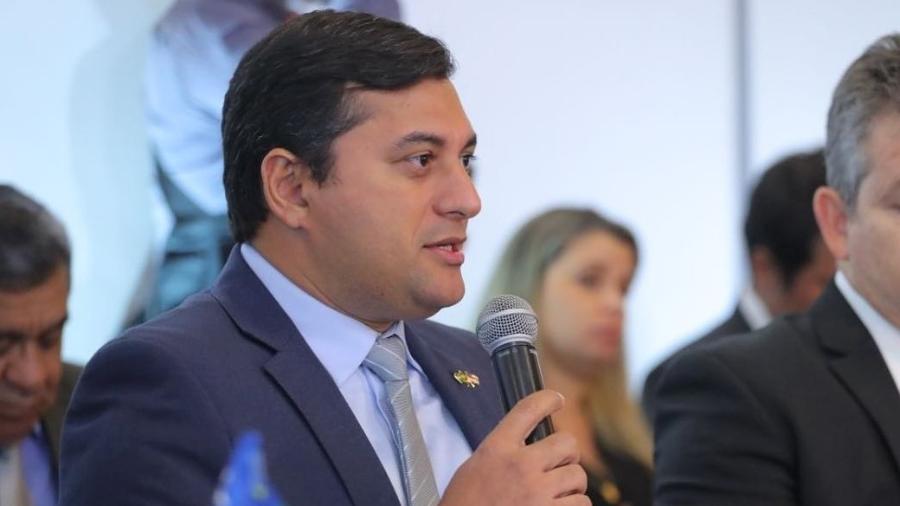 Wilson Lima (PSC), governador do Amazonas, anunciou retorno às aulas presenciais em Manaus - Reprodução - 23.abr.2019/Facebook/WilsonLimaAM