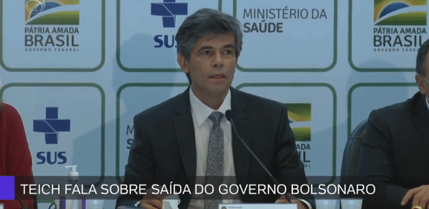 Ministro deixa governo | Ao deixar Saúde, Teich elogia estados e municípios e diz que escolheu sair