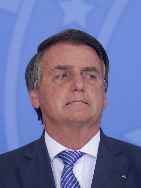 O presidente Jair Bolsonaro participa no Palácio do Planalto - Dida Sampaio/Estadão Conteúdo