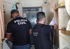 Golpe dos nudes: presos tentam jogar celulares pela janela durante operação - Divulgação/Polícia Civil do Rio Grande do Sul