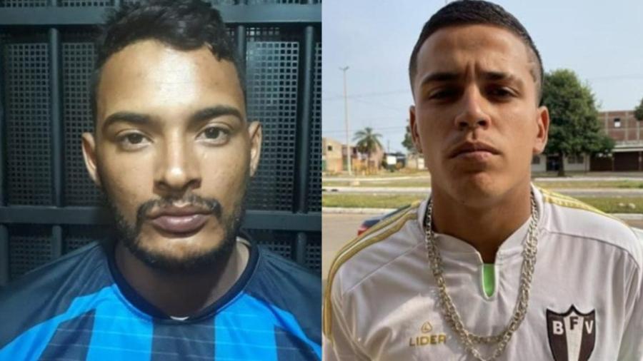 Eles foram identificados como Emerson Santos Carneiro, de 32 anos, e Ítalo Custódio da Cruz, de 22 anos