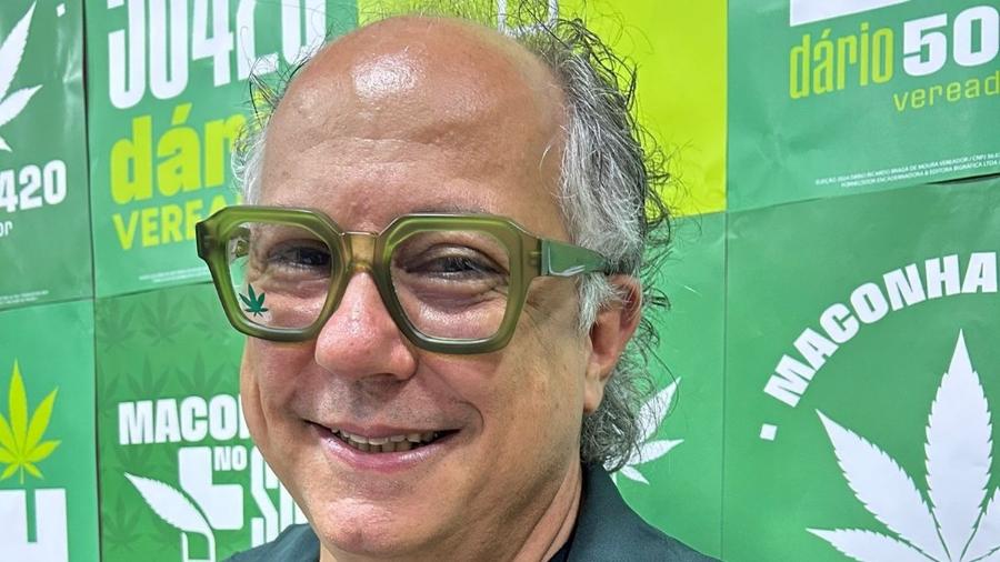 Candidato do PSOL a vereador de Belo Horizonte (MG), Dário de Moura quer distribuição de medicamentos à base de maconha no SUS