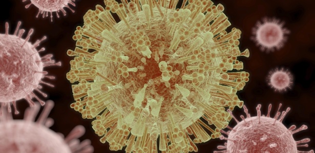 Ilustração do vírus da zika, responsável por epidemia recente - iStock