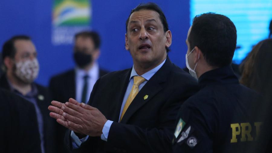 O ex-advogado do senador Flávio Bolsonaro (Republicanos-RJ), Frederick Wassef, em evento no Palácio do Planalto - Gabriela Biló/Estadão Conteúdo