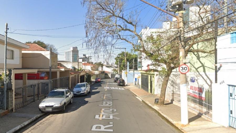 Caso foi registrado em rua de São Bernardo do Campo - Google Street View/Reprodução