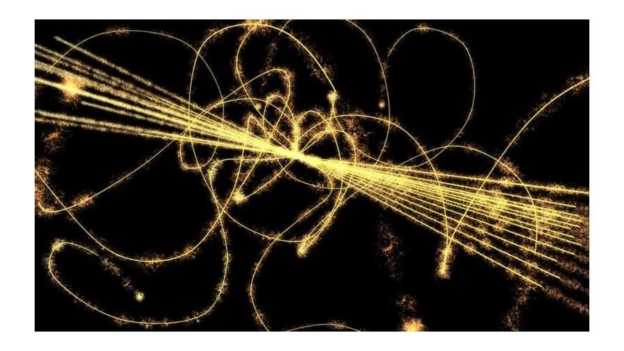 As partículas "exóticas" são produzidas durante colisões subatômicas - Equinox Graphics/Science Photo Library