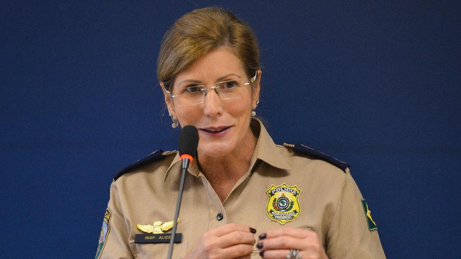 Ex-superintendente da PRF no Paraná Maria Alice Nascimento Souza, em foto de 2015 - José Cruz/Agência Brasil