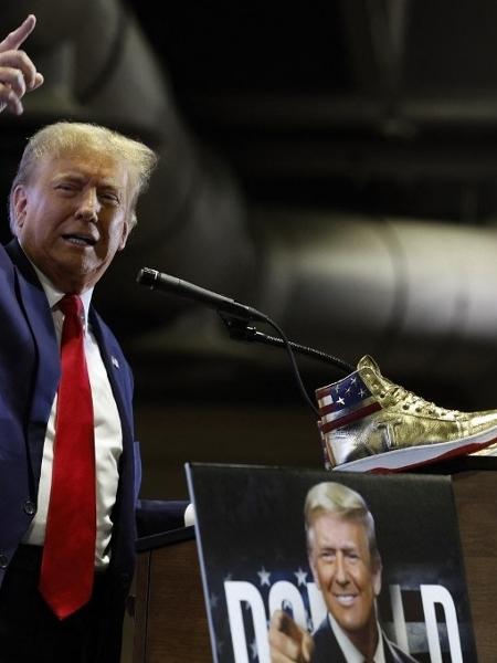 Trump - Chip Somodevilla - 17.fev.2024/Getty Images via AFP