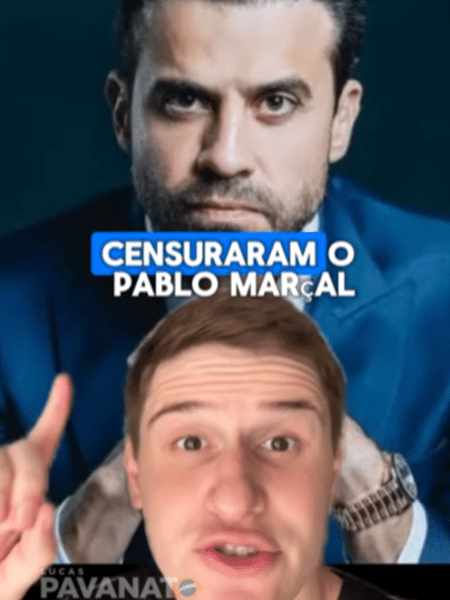 Lucas Pavanato defendeu Marçal nas redes sociais quando o ex-coach teve contas bloqueadas - Reprodução/Instagram