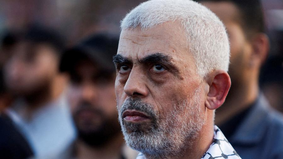 O líder do Hamas, Yahya Sinwar, que foi morto por tropas israelenses