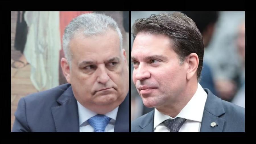 Deputdos Alfredo Gaspar e Alexandre Ramagem - Bruno Spada/Câmara dos Deputados