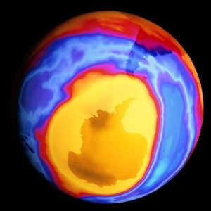 O buraco na camada de ozônio na Antártica no ano 2000 - NASA/SCIENCE PHOTO LIBRARY - NASA/SCIENCE PHOTO LIBRARY
