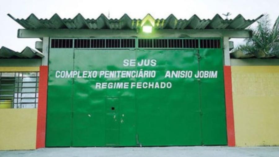 Entrada do Compaj, o Complexo Penitenciário Anísio Jobim, onde 19 presos morreram neste ano - Seap
