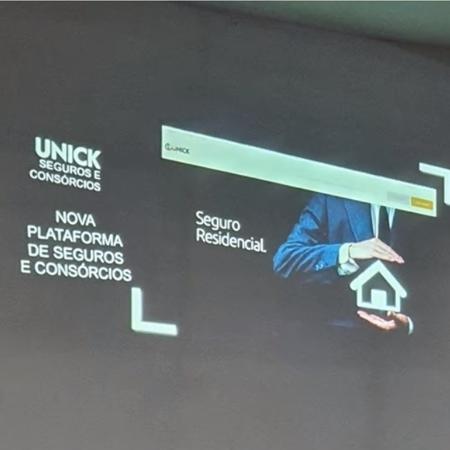 Imagens de apresentação de supostos novos serviços da Unick - Reprodução