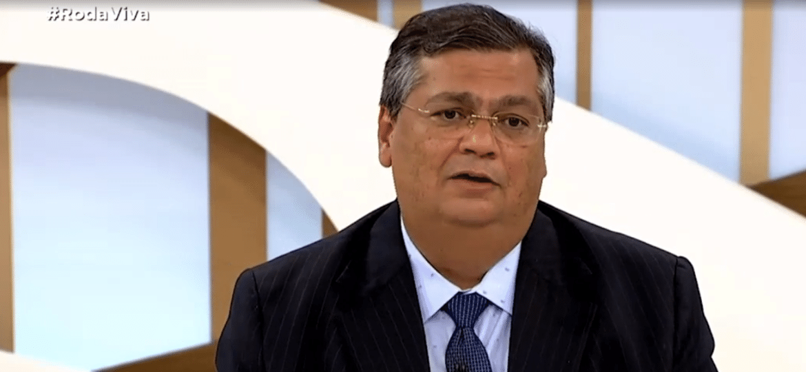 O governador do Maranhão, Flavio Dino (PCdoB), em entrevista ao programa Roda Viva - Reprodução