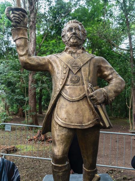 25.jan.2020 - Estátua de Dom Pedro I, no Parque da Independência, em São Paulo - Anderson Lira/Estadão Conteúdo
