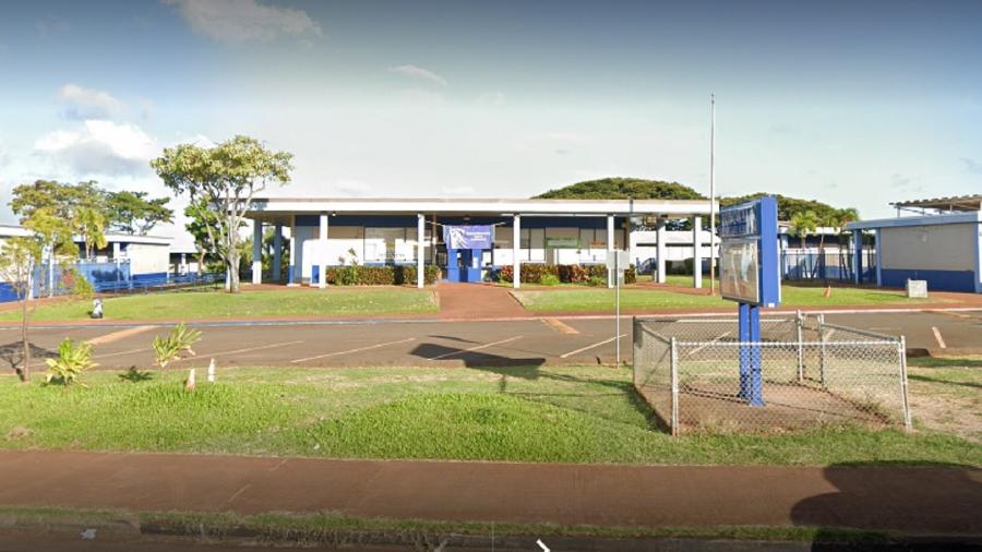 A criança estudava na Honowai Elementary School em Oahu, no Havaí - Reprodução/Google Maps