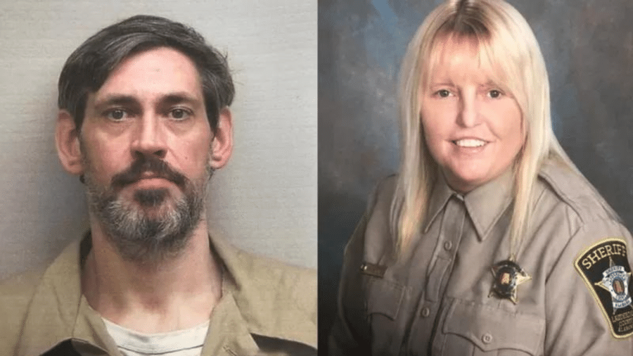 O preso Casey White e agente penitenciária Vicky White - LAUDERDALE COUNTY SHERIFF"S OFFICE