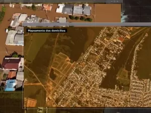 Sobrevoo digital mostra o impacto da inundação em 344 mil imóveis no RS