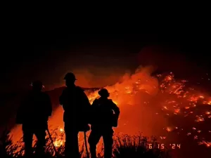 Incêndio florestal na Califórnia queima mais de 5.000 hectares 