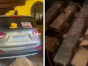 Carga de explosivos é encontrada em carro na divisa de MG com SP; vídeo