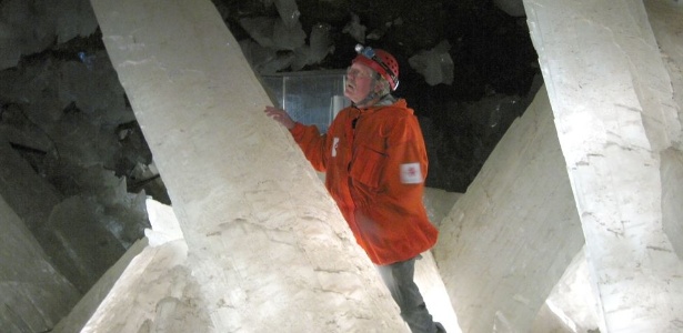As cavernas foram descobertas cem anos atrás por mineiros - PENELOPE J. BOSTON
