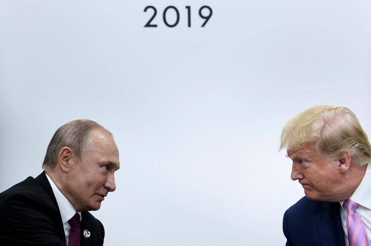 O presidente dos EUA, Donald Trump, e o presidente da Rússia, Vladimir Putin, costuram acordos para por um fim na guerra na Ucrânia, mas os russos parecem se preparar também para a possibilidade de uma guerra nuclear com o Ocidente O presidente dos EUA, Donald Trump, e o presidente da Rússia, Vladimir Putin, costuram acordos para por um fim na guerra na Ucrânia, mas os russos parecem se preparar também para a possibilidade de uma guerra nuclear com o Ocidente
