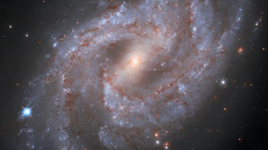 Hubble registrou a morte de uma supernova na galáxia NGC 2525, a 70 milhões de anos-luz da Terra - Nasa/ESA/Hubble
