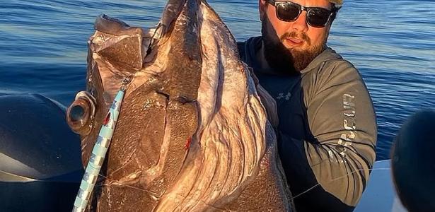 Foto do peixe gigante prova que não é mentira