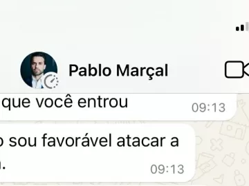 Marçal enviou mensagem a Nunes: 'Não sou favorável a atacar família'