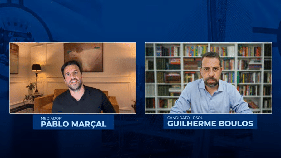 Pablo Marçal (PRTB) se surpreendeu quando Guilherme Boulos (PSOL) aceitou seu convite para ser sabatinado