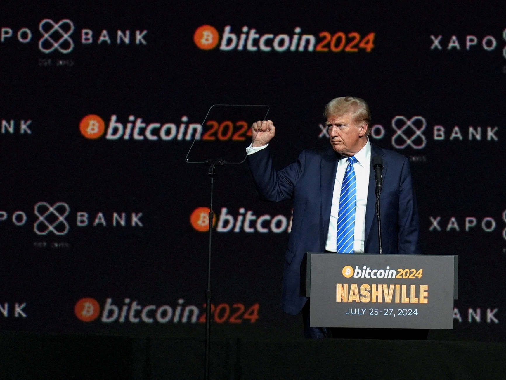 Trump fala em ter reserva em criptomoedas nos EUA, e bitcoin dispara
