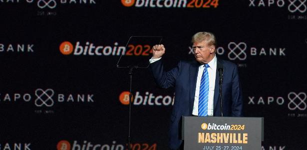 Trump diz que cogita reserva estratégica em criptomoedas, e bitcoin dispara