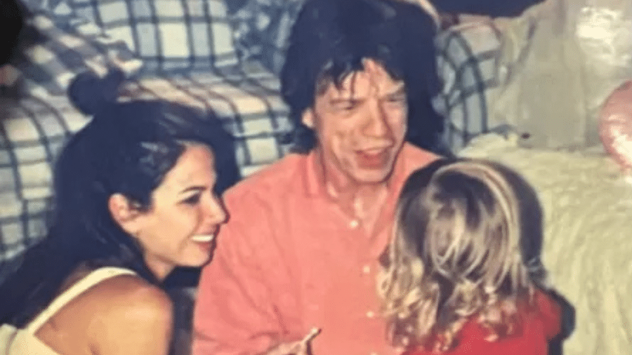 Luciana Gimenez com Mick Jagger e o filho Luciana Gimenez com Mick Jagger e o filho