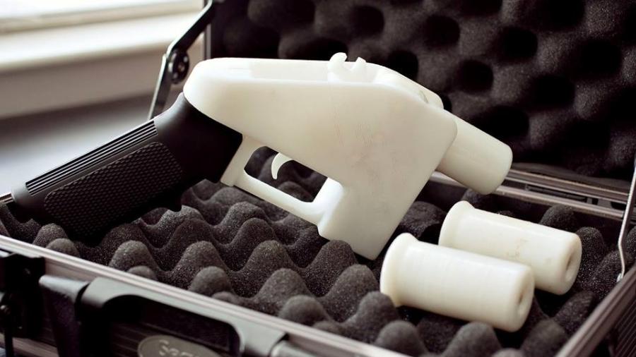 Arma de plástico feita com impressora 3D - Divulgação/Ghost Gunner