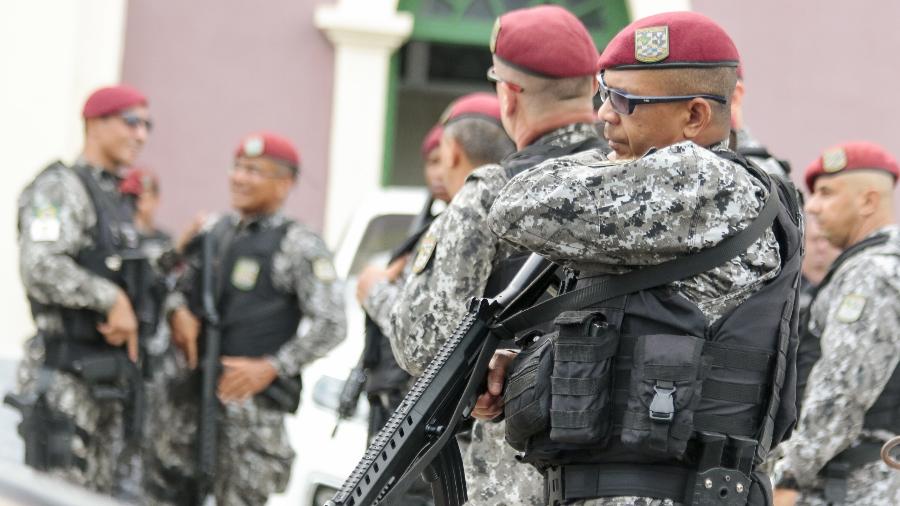 Exército e Força Nacional patrulham Fortaleza - JOÃO DIJORGE/PHOTOPRESS/ESTADÃO CONTEÚDO