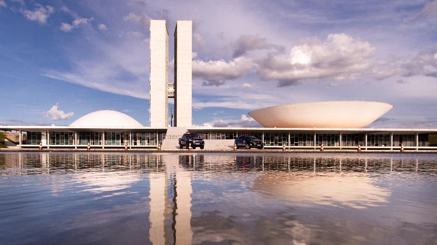 Congresso Nacional, em Brasília, durante pandemia do novo coronavírus - Andressa Anholete/Getty Images