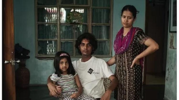 Jashim Salam dreams of a better future for his family even if it means leaving his homeland - JASHIM SALAM - JASHIM SALAM