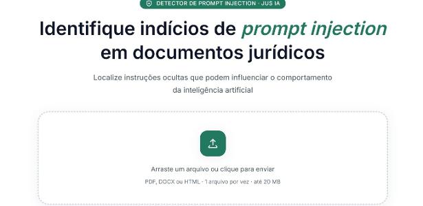OAB e Jusbrasil lançam detector de manipulação de IA escondida em petição