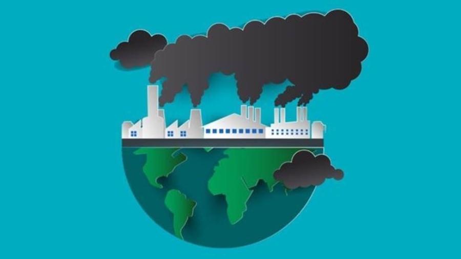 O dióxido de carbono é o principal gás responsável pelo efeito estufa - GETTY IMAGES