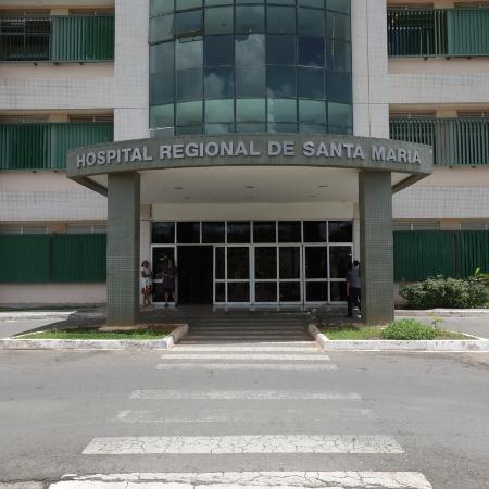 Fachada do Hospital Regional de Santa Maria, no Distrito Federal - Reprodução