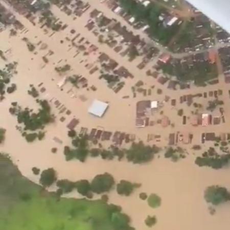 Chuvas após ciclone na Bahia afetaram 24 municípios - Reprodução/Twitter