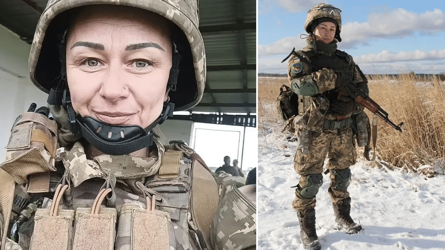 Olga Semidyanova atuava como combatente e médica do exército ucraniano desde 2014. - Reprodução/Redes Sociais