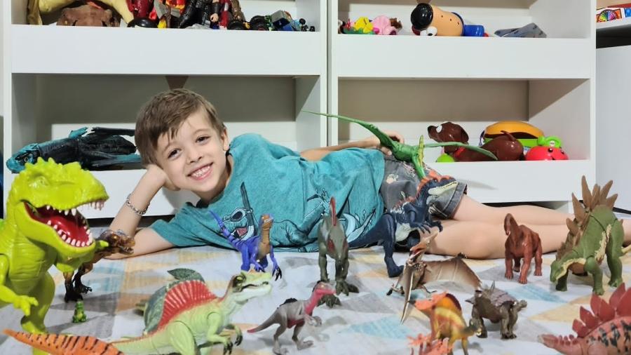Theo Costa Ribeiro, de 5 anos de idade, brasileiro mais novo a entrar para sociedade de alto QI com pontuação de gênio - Divulgação / MF Press Global 